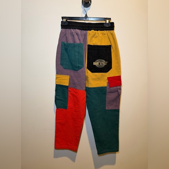 Aelfric Eden Multicolor Patchwork Joggers - Picture 2 of 5